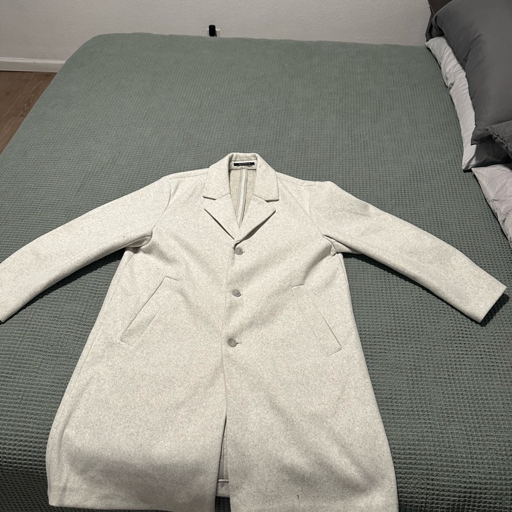 Men's H&M White Coat